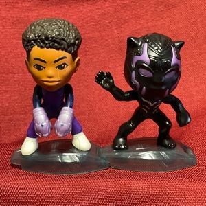 McDonald's 2022 Happy Meal Toy Black Panther Wakanda Forever Lot of 2 Toys